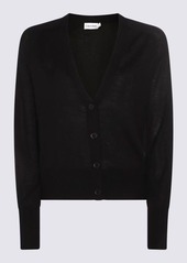 CALVIN KLEIN BLACK COTTON KNITWEAR