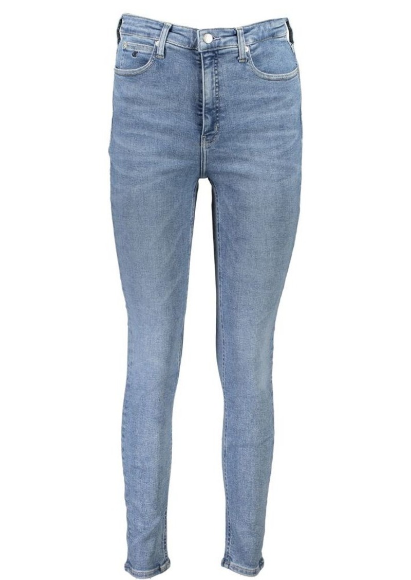 Calvin Klein blue Cotton Jeans & Women's Pant