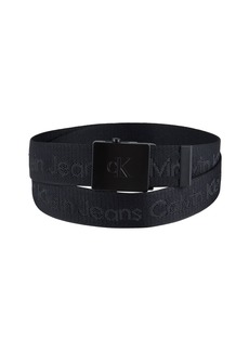 Calvin Klein Casual Military Buckle-Adjustable Web Belts-1 Pack and 3 Pack Options