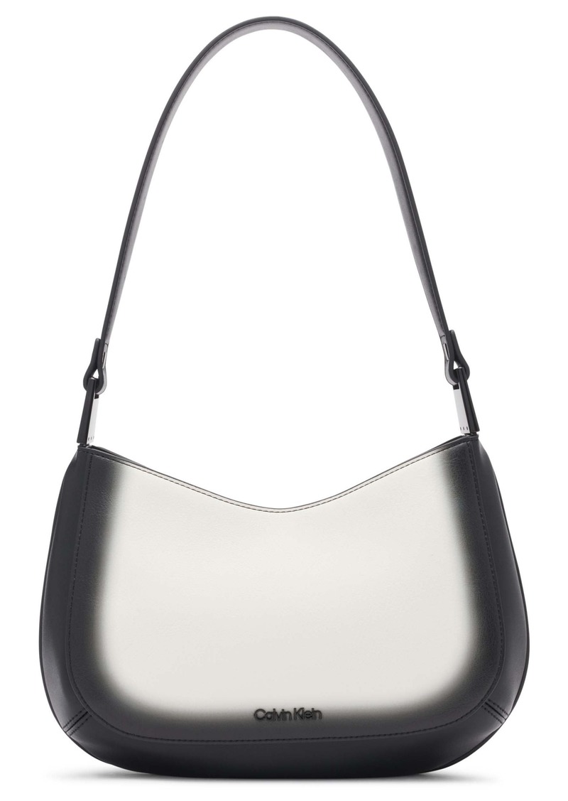 Calvin Klein Charlie Top Zip Organizational Shoulder Bag