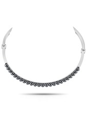 Calvin Klein Circling Stainless Steel Hematite Necklace