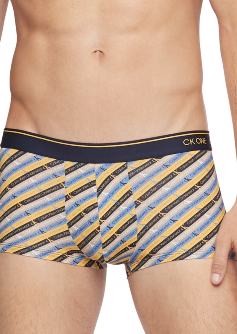 Ck One Men's Micro Low-Rise Trunks - 40% Off!