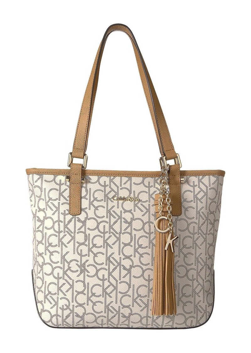 Calvin Klein Claire North/South Monogram Tote | Handbags