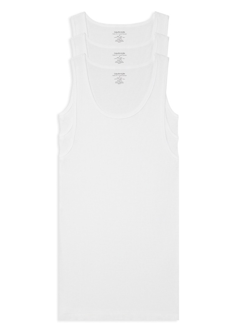 Calvin Klein Classic Tanks, Pack of 3