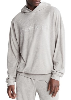 Calvin Klein Cotton Blend Tonal Logo Hoodie