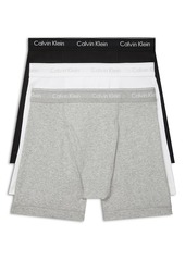 Calvin Klein Cotton Boxer Briefs, Pack of 3