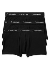 Calvin Klein Cotton Stretch Low Rise Trunks, Pack of 3