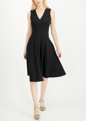 Calvin Klein Fit & Flare Midi Dress