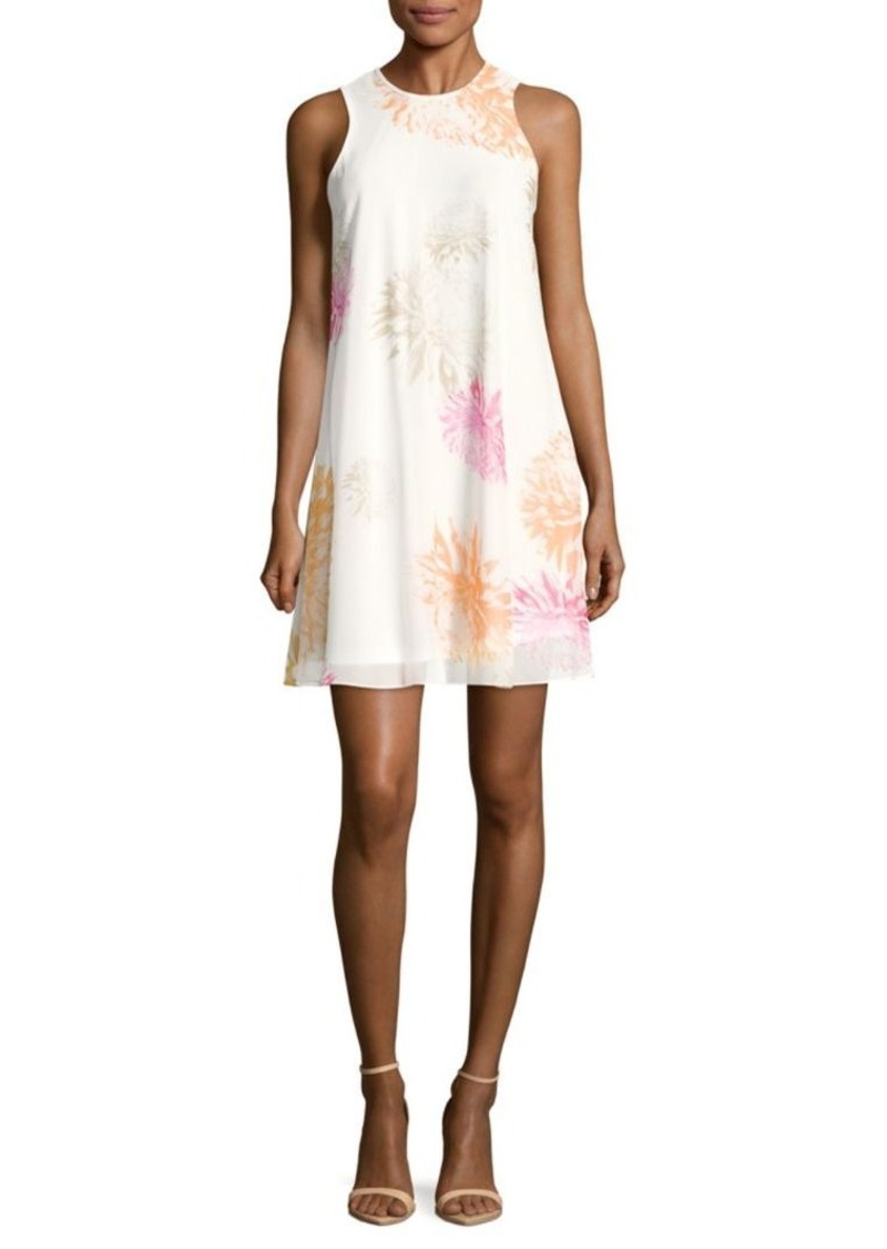 Calvin Klein Calvin Klein Floral-Print Sleeveless Trapeze Dress | Dresses