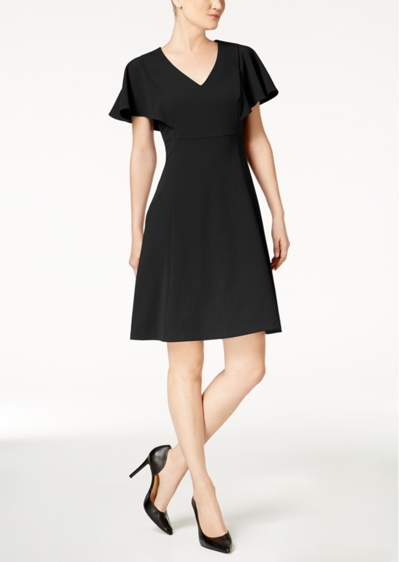 Calvin Klein Calvin Klein Flutter Sleeve A-Line Dress | Dresses