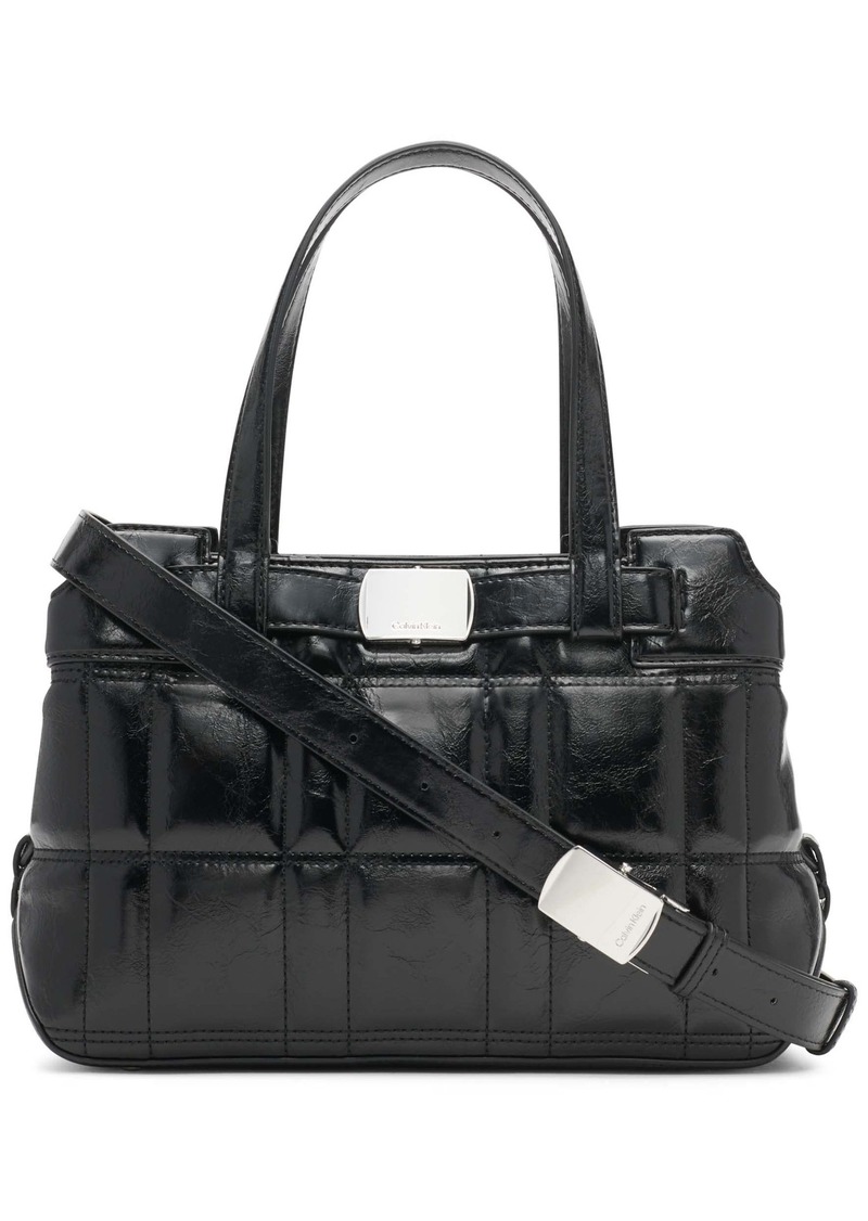 Calvin Klein Frankie Triple Compartment Satchel