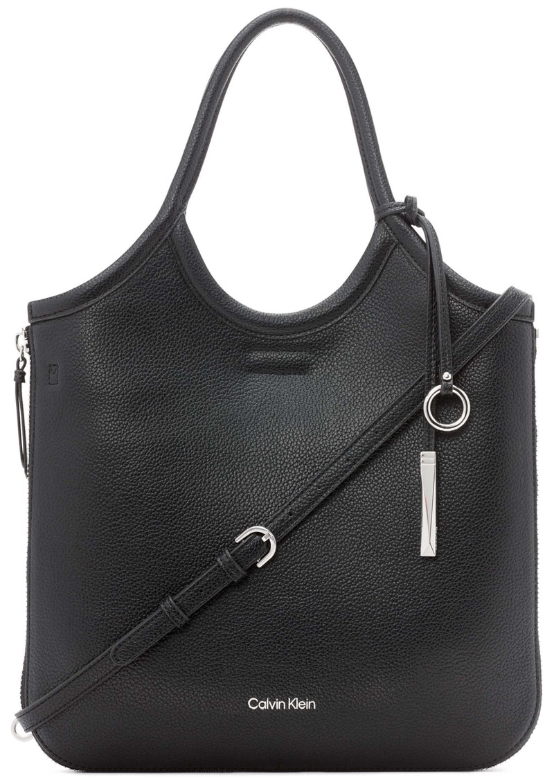 Calvin Klein Gabrianna Novelty Slim Side Zip Tote