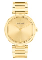 Calvin Klein Goldtone Bracelet Watch