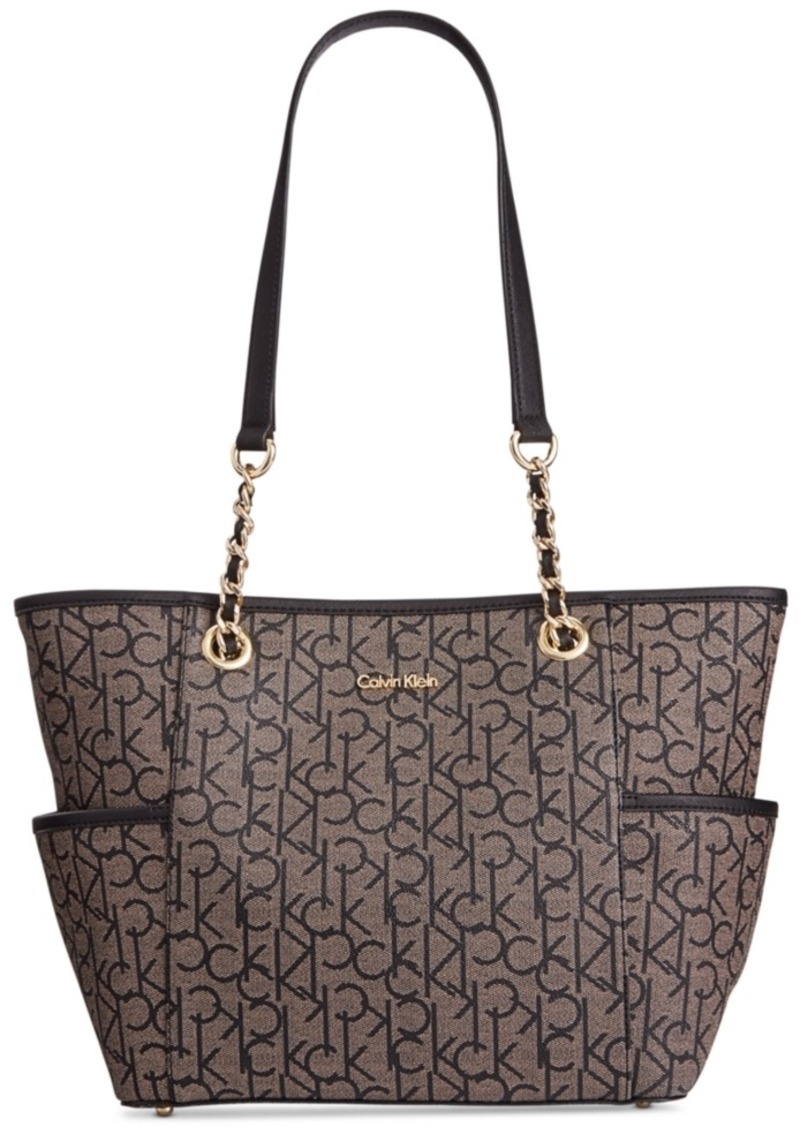 Calvin Klein Calvin Klein Hayden Signature Chain Tote | Handbags