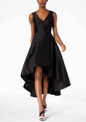 Calvin Klein High-Low A-Line Gown - Black