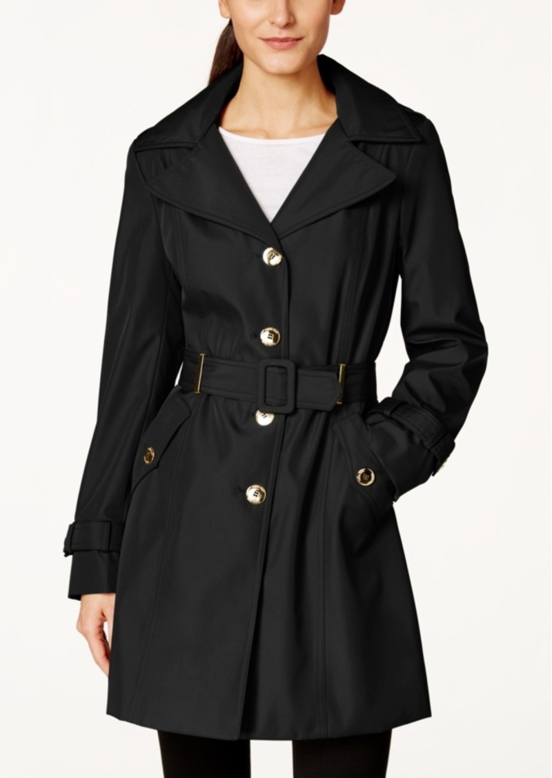 calvin klein trench coat with hood