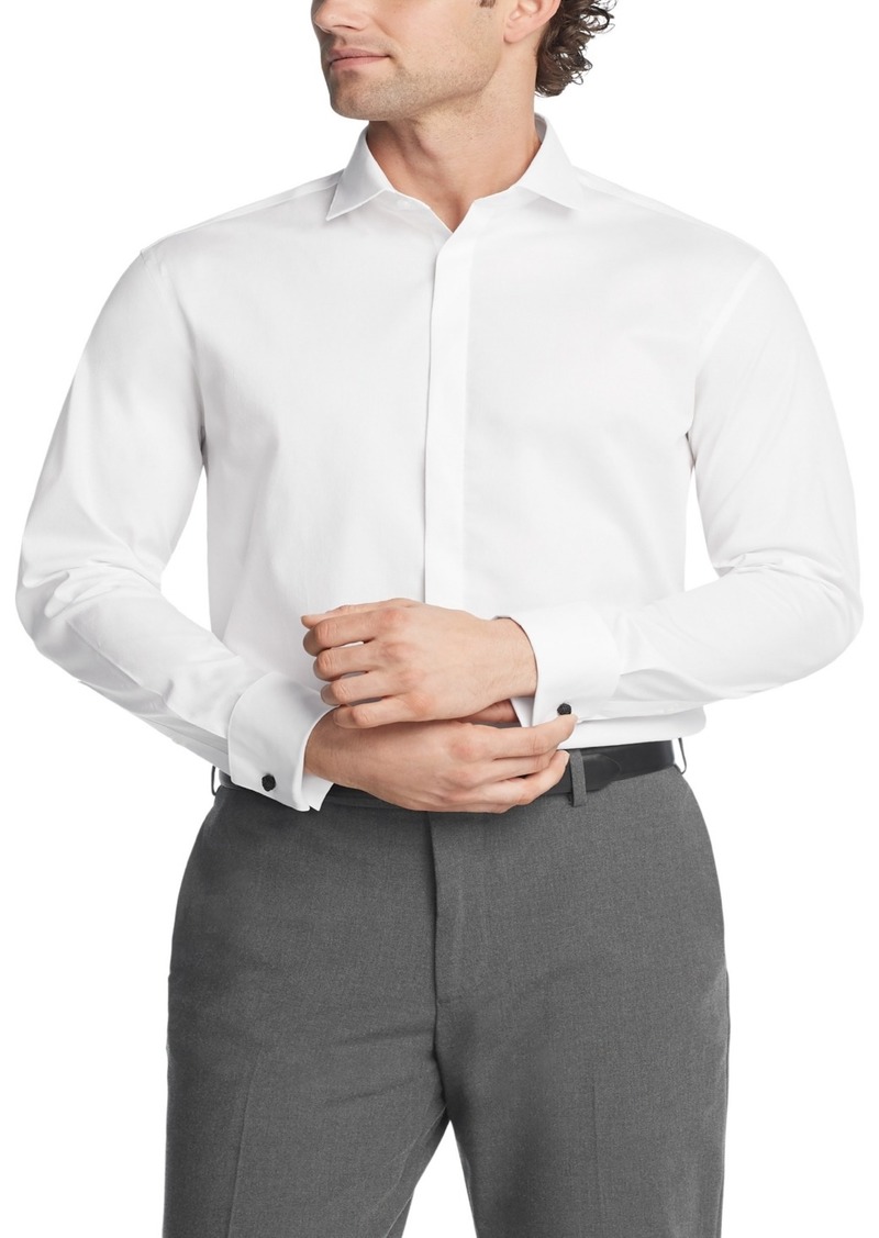 Calvin Klein Infinite Color, Men's Regular Fit Dress Shirt - White