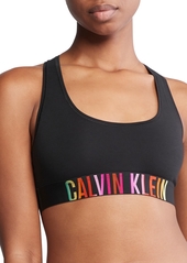 Calvin Klein Intense Power Pride Cotton Unlined Bralette QF7831 - White