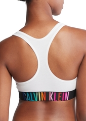 Calvin Klein Intense Power Pride Cotton Unlined Bralette QF7831 - White