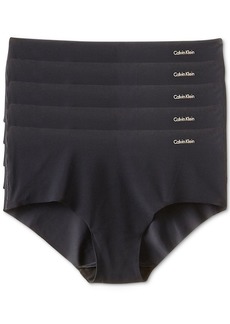 Calvin Klein Invisible Hipster 5-Pack QD3557 - Black