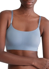 Calvin Klein Invisibles Comfort Lightly Lined Retro Bralette QF4783 - Cloud Grey