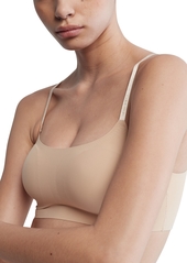 Calvin Klein Invisibles Comfort Lightly Lined Retro Bralette QF4783 - Cloud Grey