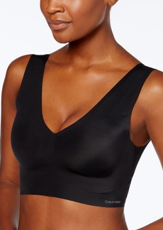 Calvin Klein Invisibles Comfort V-Neck Comfort Bralette QF4708 - Black