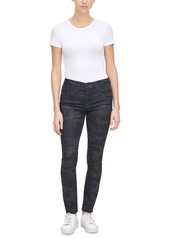 Calvin Klein Jeans Camouflage-Print Skinny Jeans