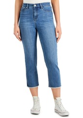 Calvin Klein Jeans High-Rise Tummy-Control Cropped Jeans