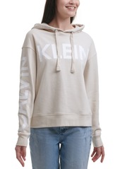 Calvin Klein Jeans Logo-Print Hooded Sweatshirt