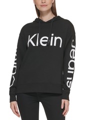 Calvin Klein Jeans Logo-Print Hooded Sweatshirt, Regular & Petite
