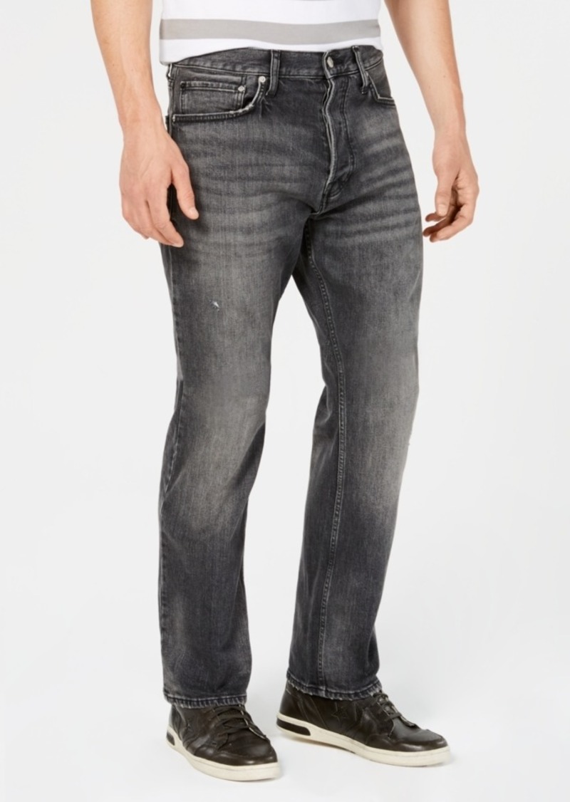 calvin klein men's relaxed straight fit denim jeans