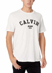 Calvin Klein Jeans Men's Short Sleeve Crew Neck T-Shirt Calvin Arch Graphic  2XL