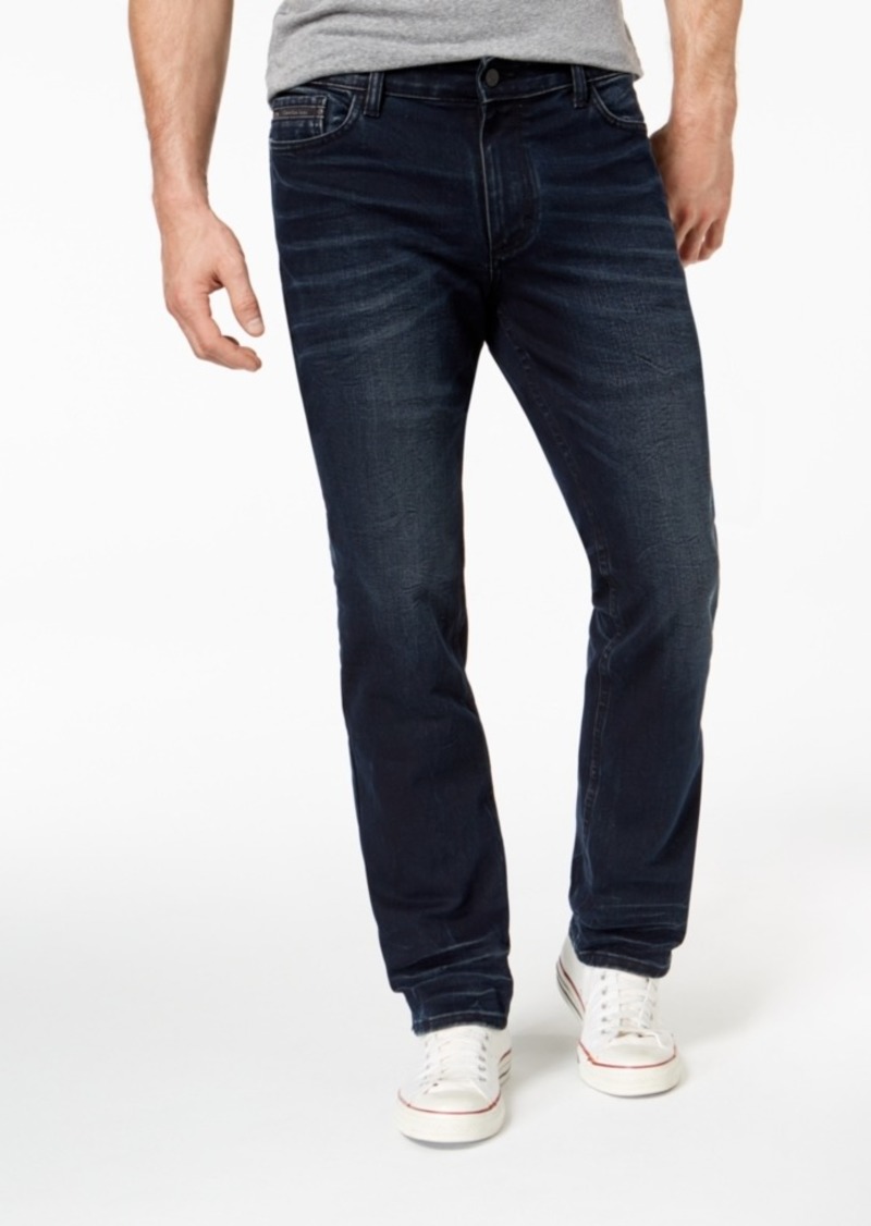 calvin klein straight jeans mens