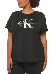 Calvin Klein Jeans Trendy Plus Size Graphic Logo T-Shirt