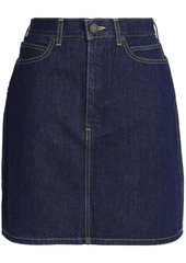 Calvin Klein Jeans Woman Denim Mini Skirt Dark Denim