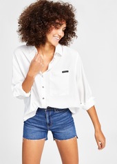 Calvin Klein Jeans Women's Button-Front Top - Enchant