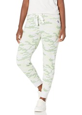 Calvin Klein Jeans Women's Camo Rib Trim Jogger