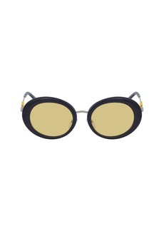 Calvin Klein Jeans Women's CKJ18701S Oval Sunglasses