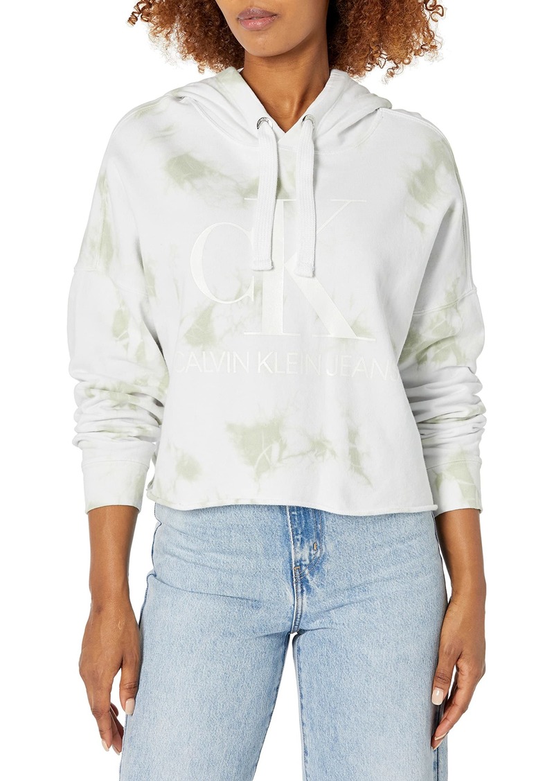 Calvin Klein Jeans Women's Cropped Hoodie