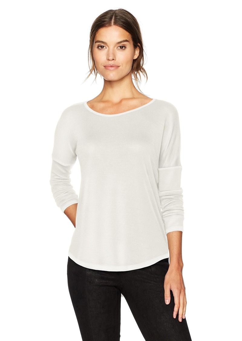 Calvin Klein Calvin Klein Jeans Women's Long Sleeve Scoop Neck T-Shirt ...