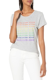 Calvin Klein Jeans Women's Ombre Iconic Tee