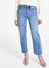 Calvin Klein Jeans Women's Straight-Leg Ankle Jeans - Nain