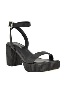 Calvin Klein Lalah Ankle Strap Platform Sandal