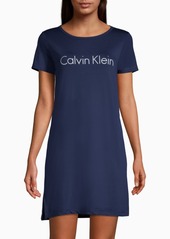 Calvin Klein Logo Print Sleepshirt Nightgown