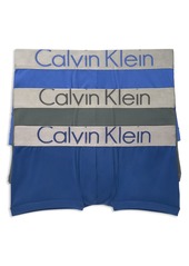 Calvin Klein Steel Low Rise Trunks, Pack of 3