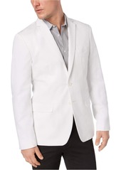 Calvin Klein Men's 2 Button Linen Blazer Sportscoat  M