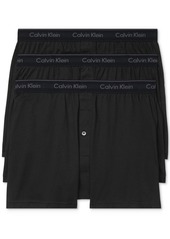 Calvin Klein Men's 3-Pack Cotton Classics Knit Boxers