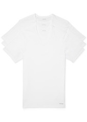 Calvin Klein Men's 3-Pack Cotton Classics V-Neck Slim-Fit T-Shirts