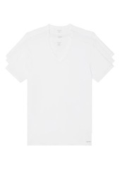 Calvin Klein Men's 3-Pack Stretch Cotton V-Neck T-Shirts